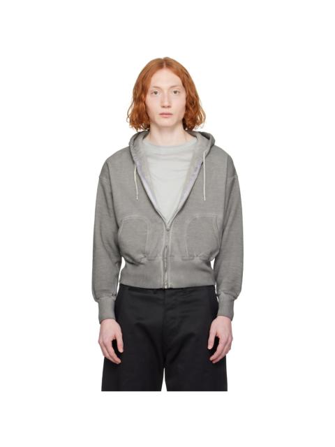 TAIGA TAKAHASHI Gray Lot. 615 Hoodie
