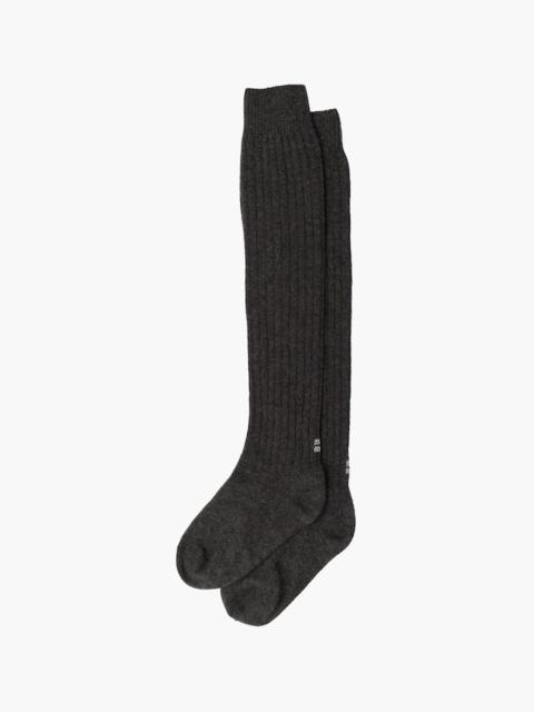 Miu Miu Wool over-the-knee socks