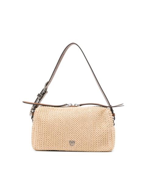 PINKO Love Birds buckle-detail shoulder bag