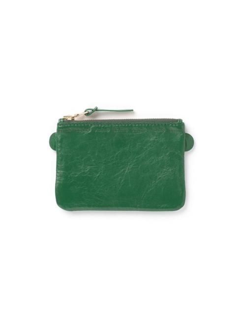 visvim LEATHER ESSENTIALS CASE GREEN