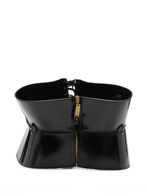 ELISABETTA FRANCHI Elisabetta Franchi Logo-plaque Belt