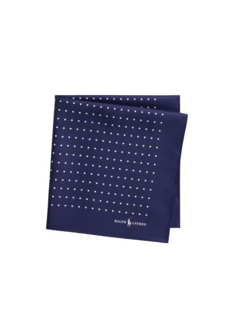 Polo Ralph Lauren polka-dot silk bandanna