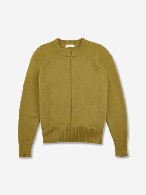 SLOWEAR Regular fit crewneck sweater in wool and Angora