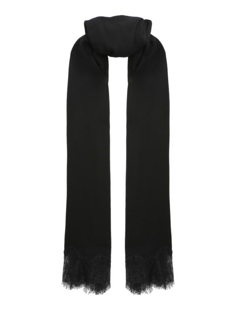 Zimmermann LACE WOOL STOLE
