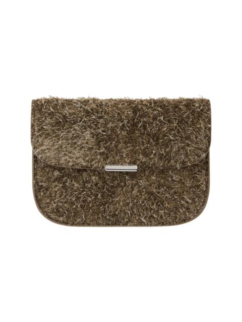 Lemaire Brown Soft Tab Card Holder
