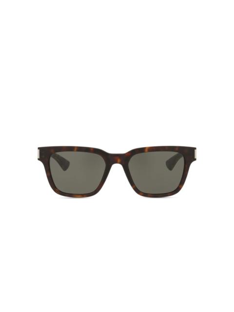 tortoiseshell square sunglasses