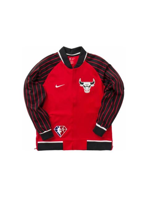 Nike NBA Chicago Bulls Showtime Mixtape Edition Jacket Red
