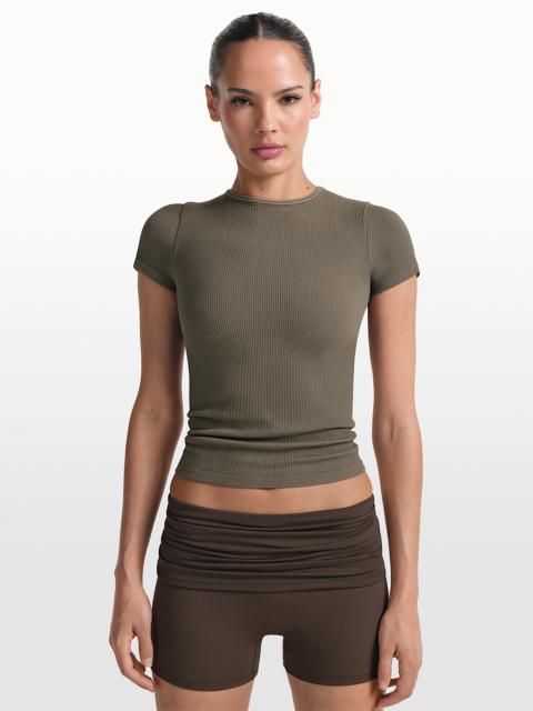 Nike NikeSKIMS Ribbed Seamless Women's Short-Sleeve Top