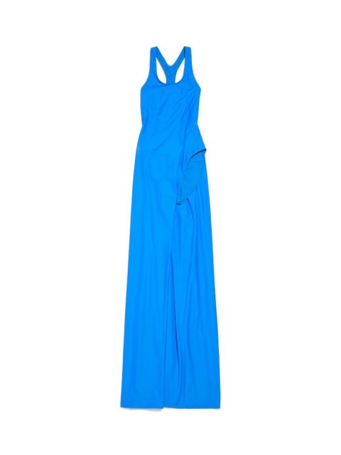 BALENCIAGA Women's Asymmetric Dress in Blue