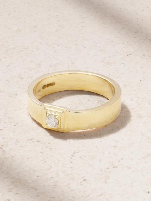 STONE AND STRAND Beekman 10-karat Gold Diamond Ring