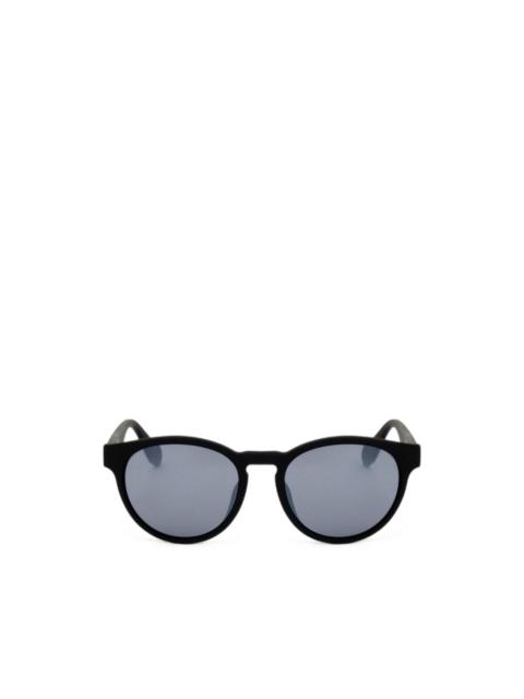 adidas logo-print round-frame sunglasses
