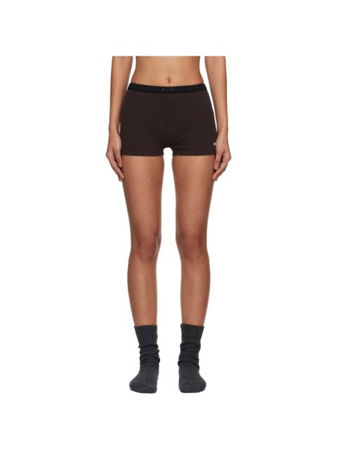 entire studios Brown Lounge Shorts