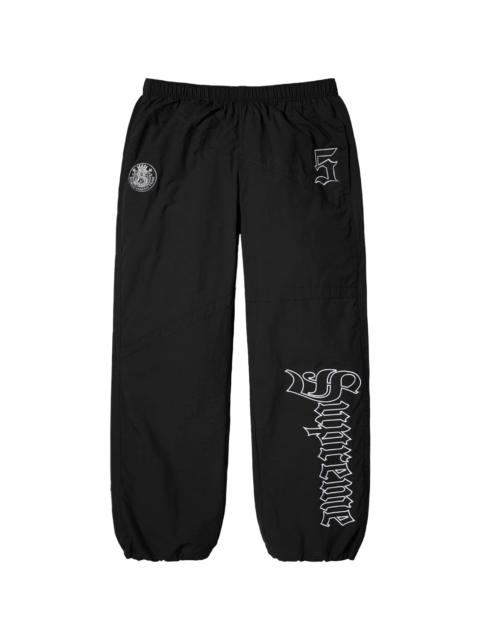 Supreme Old English Track Pant "SS25 Black" SU25445