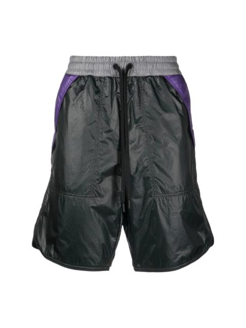 Moncler Grenoble elasticated knee-length shorts
