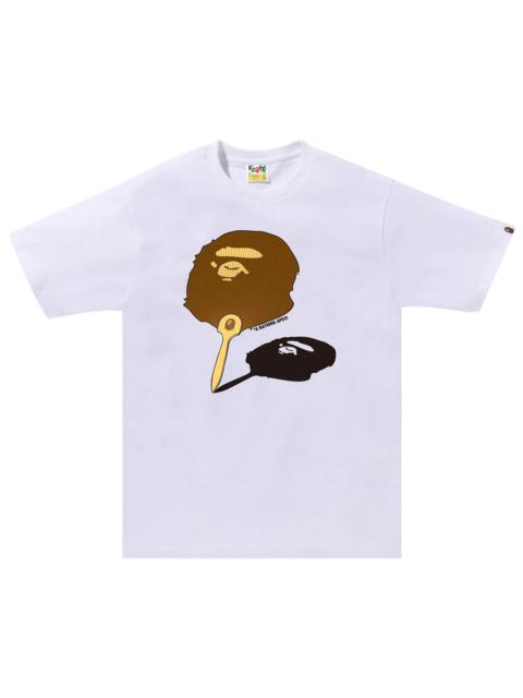 BAPE Japanese Fan Ape Head Tee 'White'