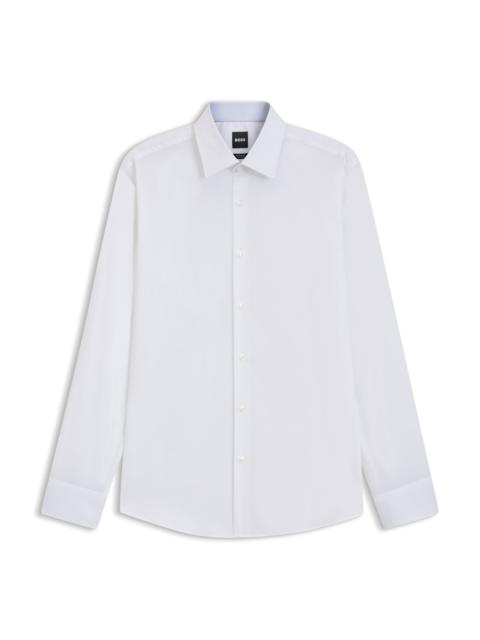 BOSS REGULAR-FIT SHIRT IN EASY-IRON STRETCH COTTON