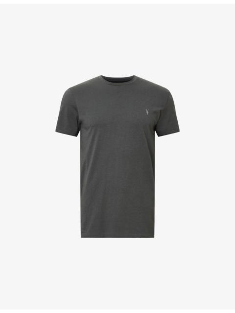ALLSAINTS Tonic Logo-Embroidered Slim-Fit Cotton T-Shirt