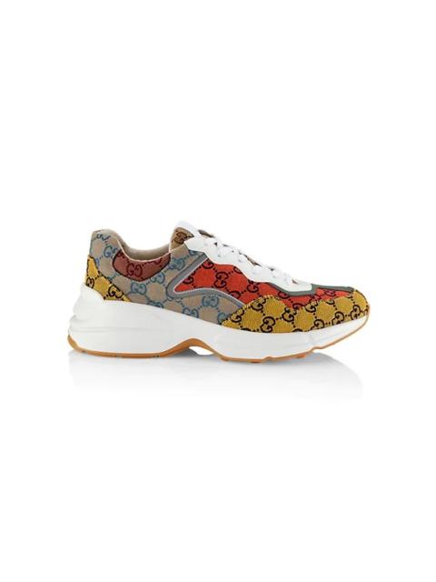 GUCCI Rhyton GG Multicolour sneakers