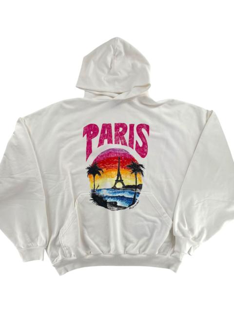 BALENCIAGA Paris Tropical Oversized Hoodie "Black" 761458 TPVM1 1569