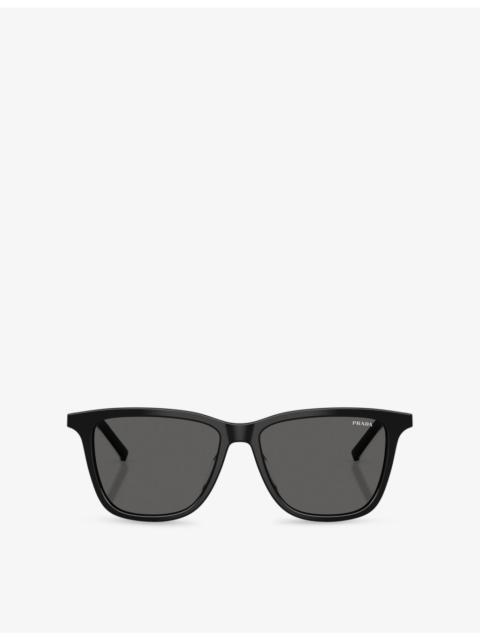 Prada PR D18SD Square-Frame Acetate Sunglasses