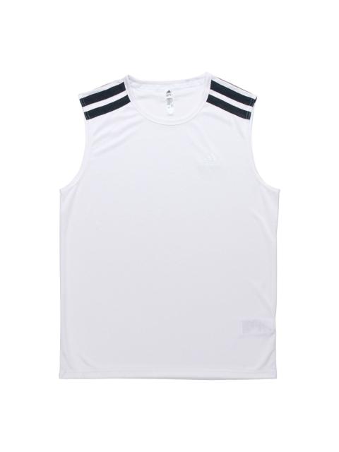 adidas adidas MENS All World Sl 2.0 Basketball Vest White GT3019