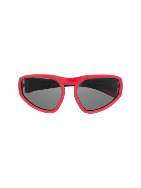 Moncler geometric-frame sunglasses