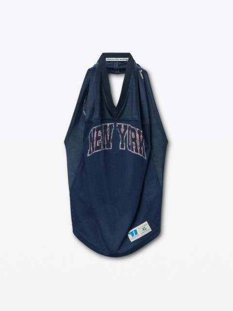 Alexander Wang Deconstructed Logo Jersey Top