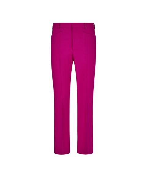 TOM FORD TAILORING WOOL AND SILK BLEND "WALLIS" PANTS