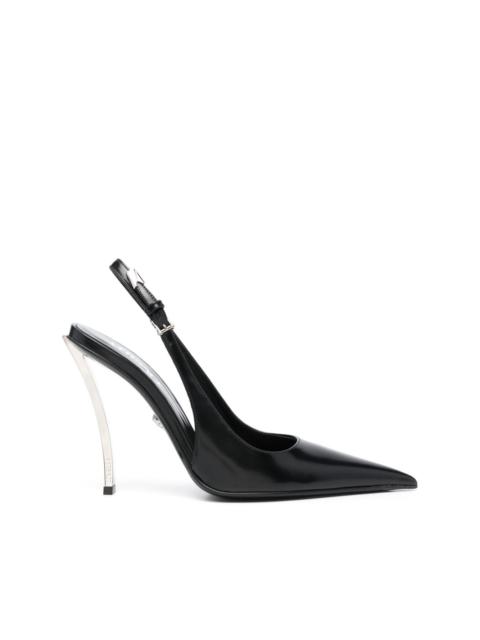 Pin Point 115mm slingback pumps