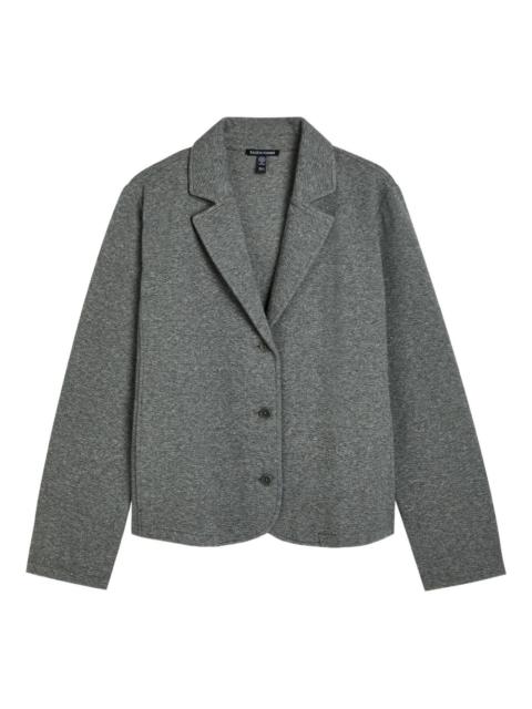 EILEEN FISHER buttoned collared blazer
