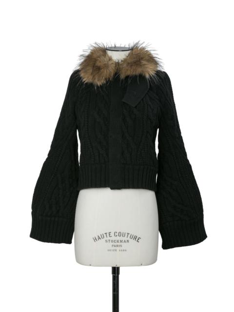 sacai Wool Knit Blouson