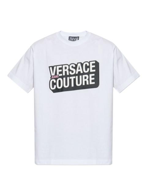 VERSACE JEANS COUTURE logo-print T-shirt