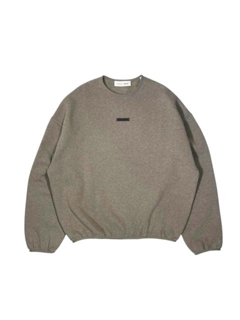 【ESSENTIALS】Crewneck Sweater/Seal(192SP244685F） Fear of God Essentials Seal Polar Fleece Crew Neck