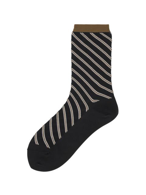 ISSEY MIYAKE GENERIC STRIPES SOCKS