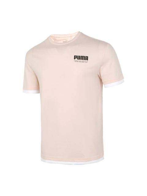 PUMA PUMA Summer Court T-Shirt 'Pink' 845862-27