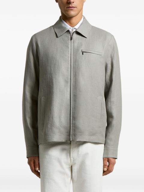 PESERICO zip patch-pocket jacket