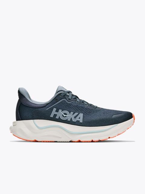 HOKA Women's Arahi 9 Shoes in Varsity Navy/Faded Navy