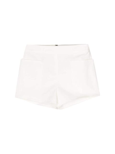 Max Mara twill mini shorts