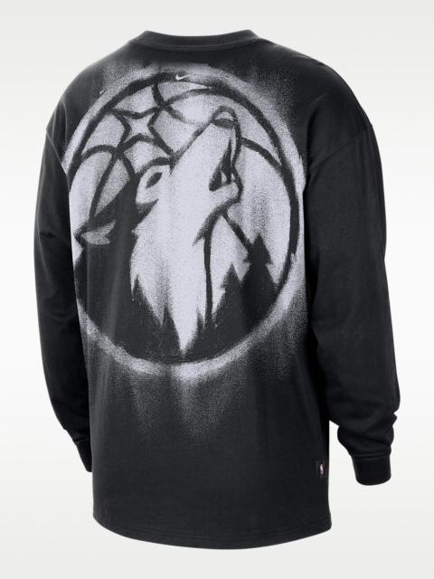Nike Minnesota Timberwolves Standard Issue Men's Basketball Long-Sleeve Top