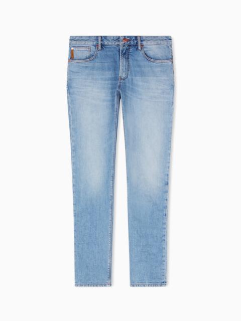 EMPORIO ARMANI ARMANI JEANS J06 SLIM FIT DENIM JEANS