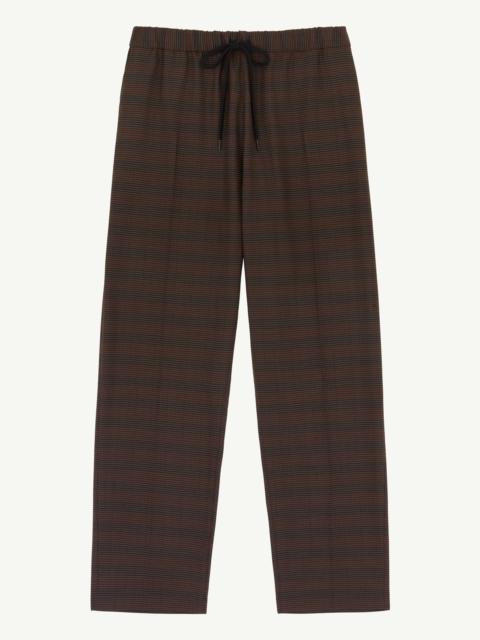 MM6 Maison Margiela Checked trousers