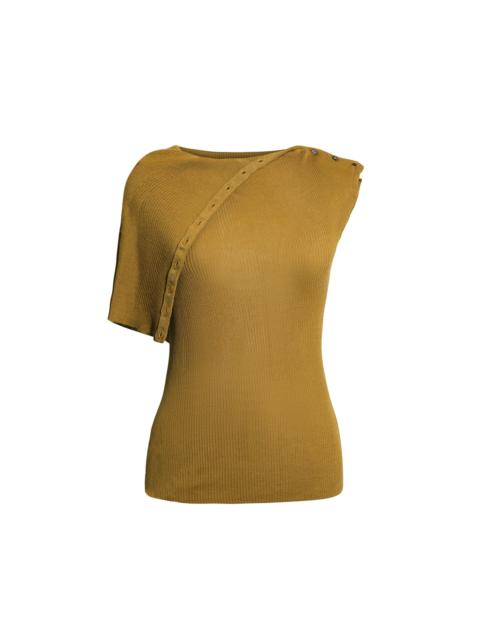 KALLMEYER Garence Asymmetric Knit Top gold