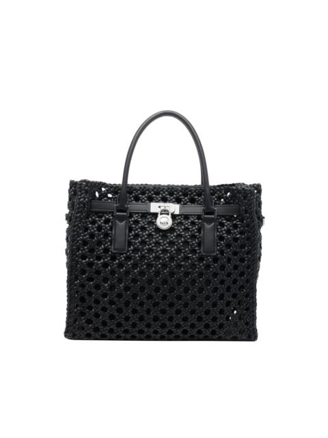 MICHAEL KORS Hamilton Moderne woven handbag