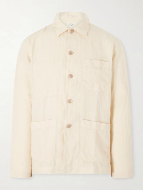 Hartford Perry Linen and Cotton-Blend Woven Jacket