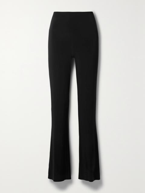 NORMA KAMALI Stretch-jersey Straight-leg Pants