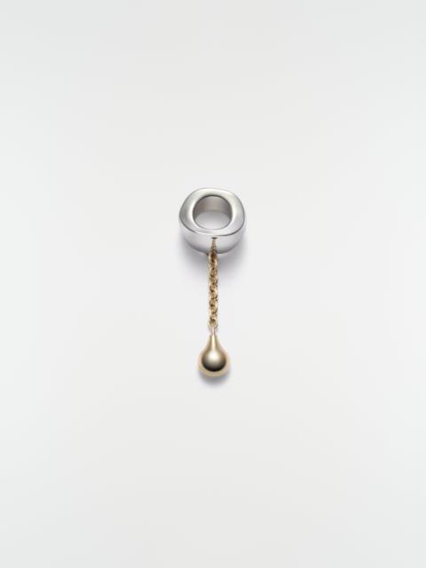 Lemaire SCARF CHARM GARMENT JEWEL IN BRASS