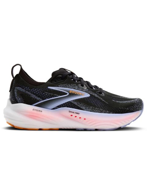 BROOKS Brooks Glycerin 22 Black Blue Heron Orange (Women's)