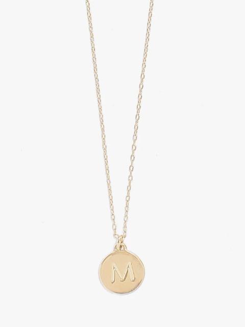 kate spade Initial M Mini Pendant