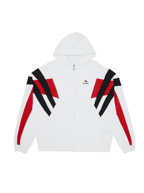 BALENCIAGA Balenciaga Tracksuit Hoodie 'White/Black'