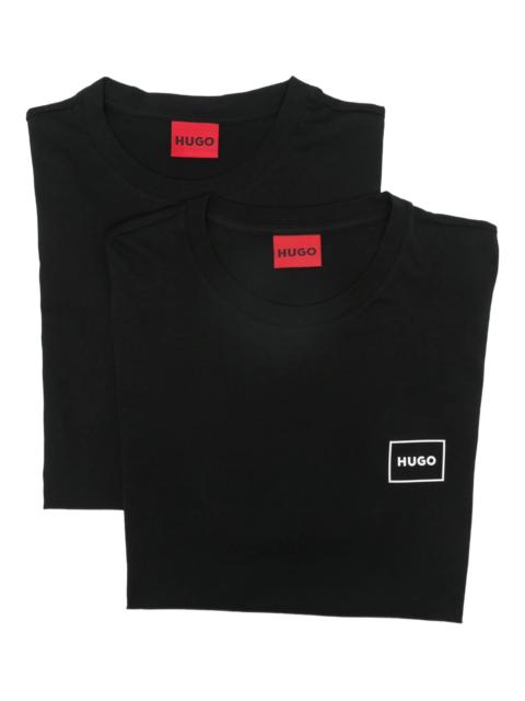 HUGO Hugo Logo T-shirt (set Of Two)